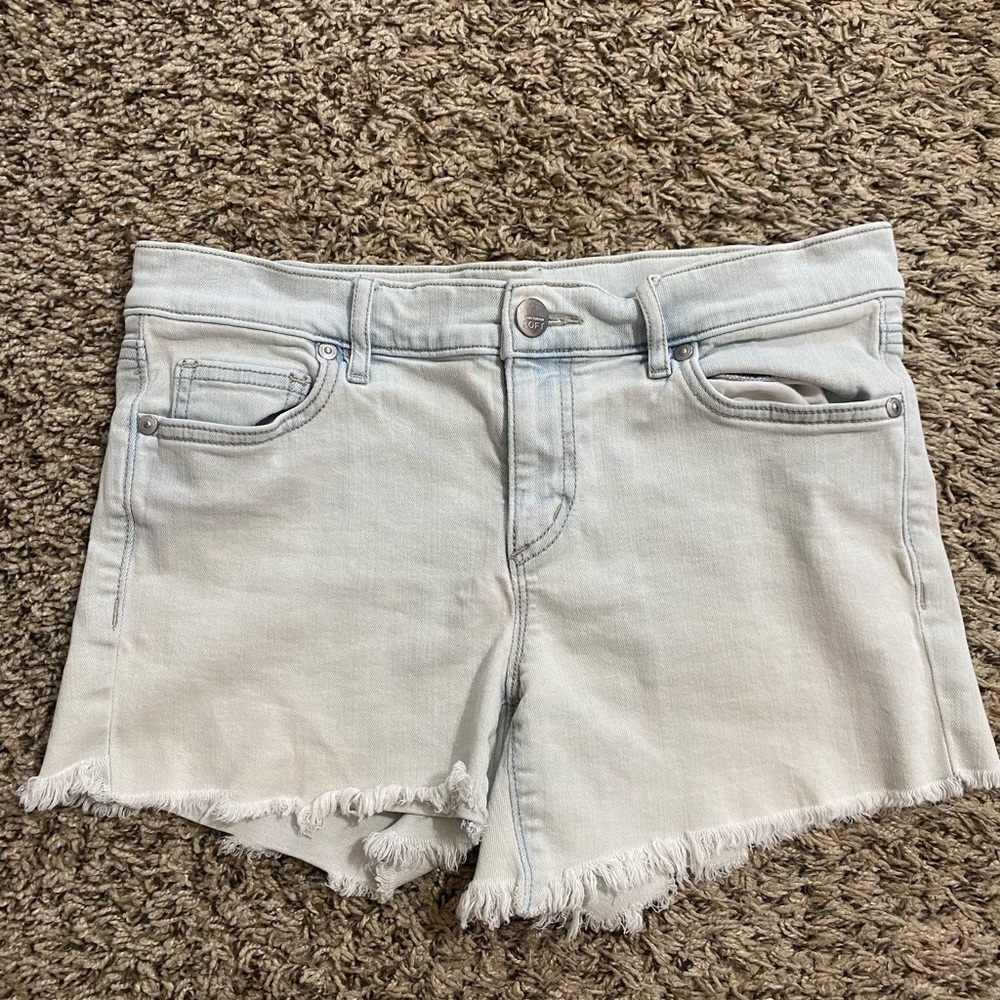 LOFT Light Wash Jean Shorts